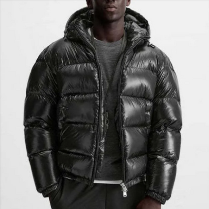 Unisex Sleeveless Puffer Vest – Punk-Style Down Jacket with Hood, M–3XL