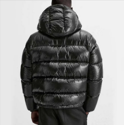 Unisex Sleeveless Puffer Vest – Punk-Style Down Jacket with Hood, M–3XL