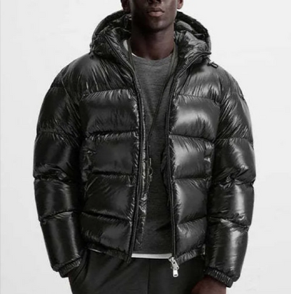 Unisex Sleeveless Puffer Vest – Punk-Style Down Jacket with Hood, M–3XL