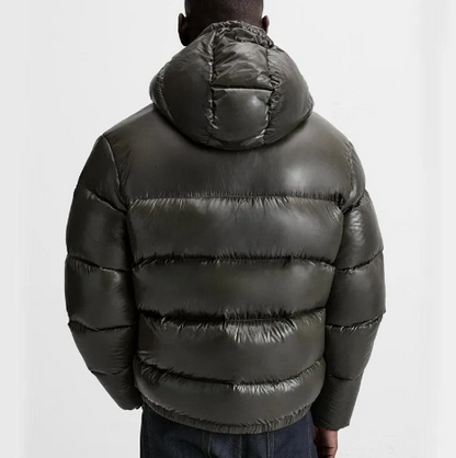 Unisex Sleeveless Puffer Vest – Punk-Style Down Jacket with Hood, M–3XL